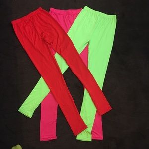 Cute bright color leggings